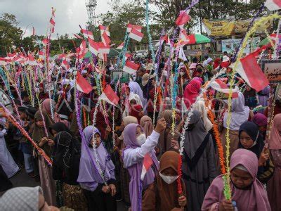 PAWAI MENYAMBUT TAHUN BARU ISLAM 1444 HIJRIAH ANTARA Foto