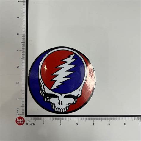 Sticker Grateful Dead Steal Your Face Large