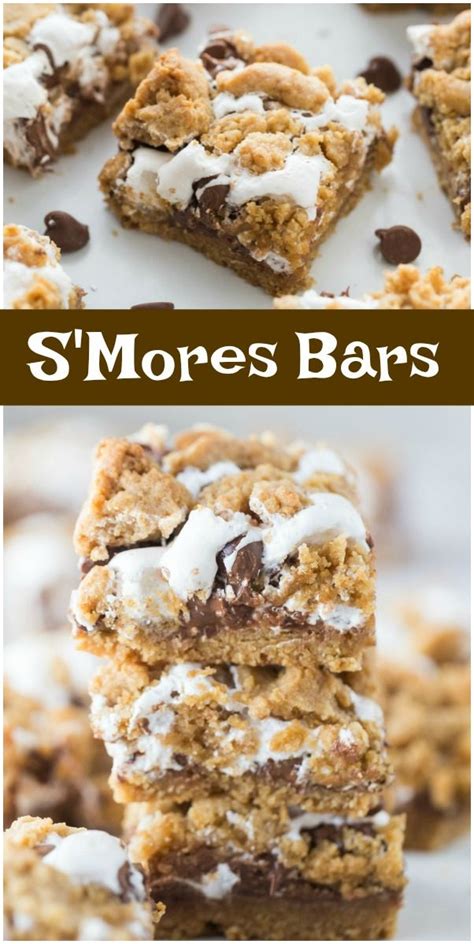 S Mores Bars Recipe Easy Dessert Bars