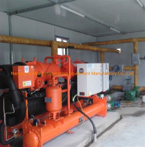 Flooded Evaporator Water Cooled Screw Chiller With R134a China Industrial Chiller And Chiller