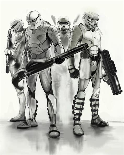 Star Wars Trooper Concept Art Gostliberty