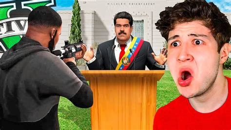 Esto Pasa Si Matas Al Presidente De Venezuela En Gta Mods