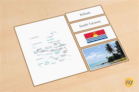 L Nder Ozeaniens L Nder Passend Zur Montessori Puzzlekarte