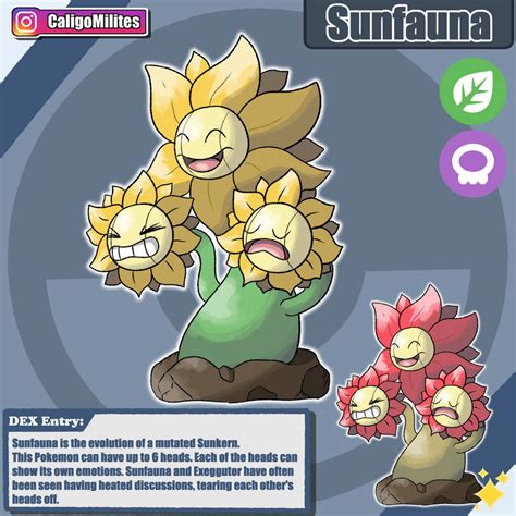 Sunfauna Alternative Evolution of Sunkern by CaligoMilites on DeviantArt