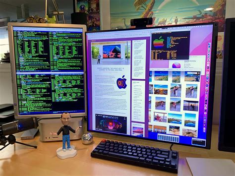 Oddly Square LG DualUp Display Spotted In Wild With Mac Studio Setups