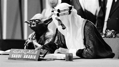 Saudi Textbook Features Image Of Yoda With King Faisal Bbc News