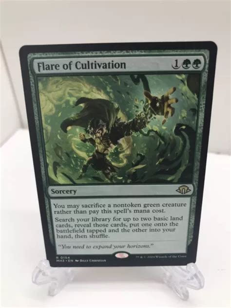 FLARE OF CULTIVATION MH3 NM MTG Modern Horizons 3 Rare Fraîchement