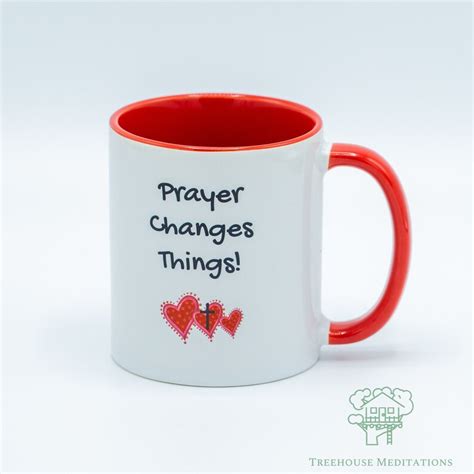 Prayer Mug With Scripture Etsy