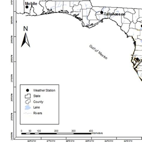 Map showing the location of weather stations | Download Scientific Diagram