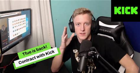 Tfue Returns Back To Streaming On Kick After Brief Retirement