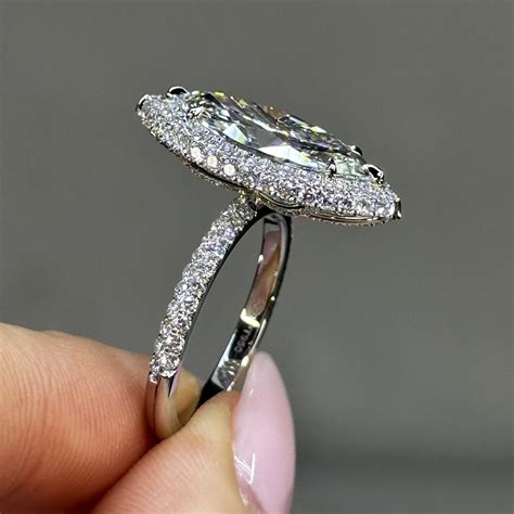 GIA 3.55ct F VS2 "Caitlyn" Engagement Ring DENGR05119-MQ | Forever ...