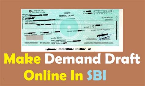 How To Make Demand Draft Online In SBI Within 15 Minutes