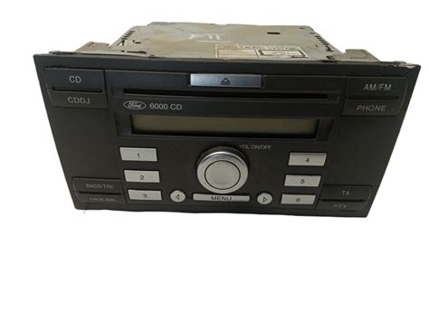 RADIO CD 6000 FORD FOCUS MK2 C MAX MK1 12407792382 Oficjalne