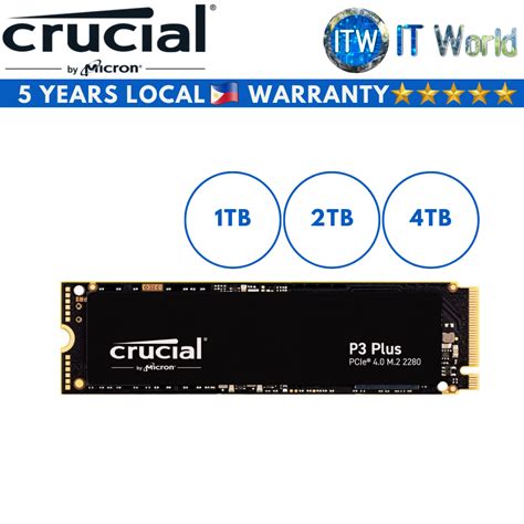 Itw Crucial P Plus Pcie M Nvme Internal Ssd Tb Tb Tb