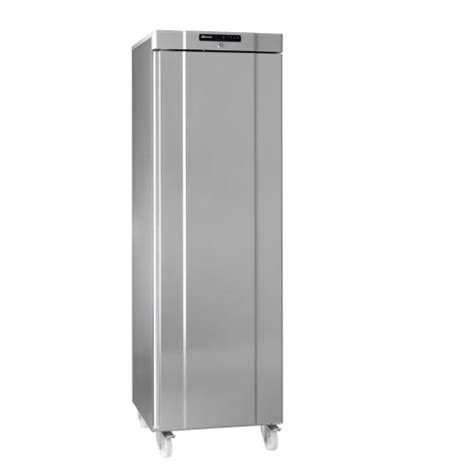 Gram COMPACT K 420 RG C2 5W Slim Upright Refrigerator Stainless Steel