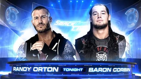 Full Match Randy Orton Vs Baron Corbin 12 Wwe Smackdown 032117