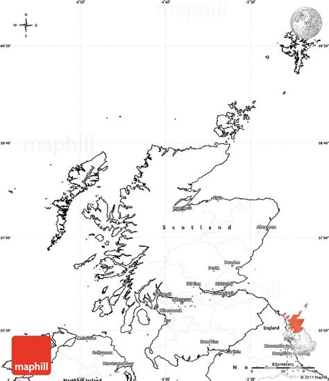 Free Printable Scotland Map