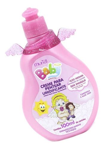 Kit Und Creme De Pentear Muriel Baby Rosa Ml Parcelamento Sem Juros