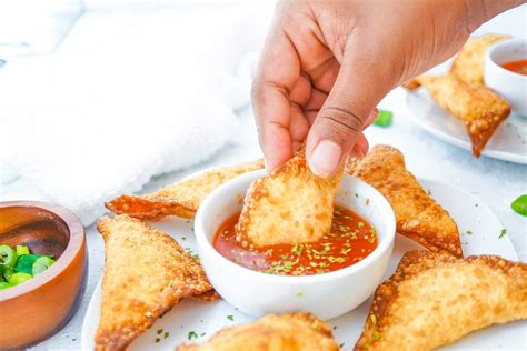 Crab Rangoon With Sweet And Sour Sauce Ronalyn Alston