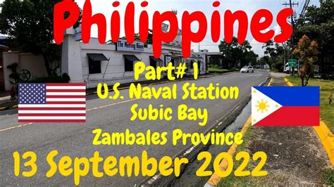 U S Naval Station Subic Bay Part 1 Zambales Province