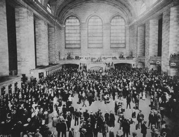 The iconic Grand Central Terminal in New York City is opened in 1913 ...