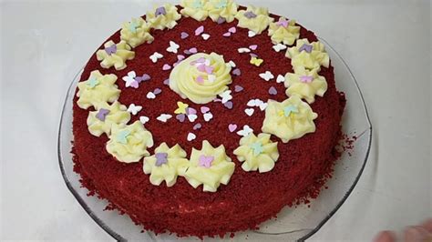 Kirmizi Kad Fe Pasta Red Velvet Cake Youtube