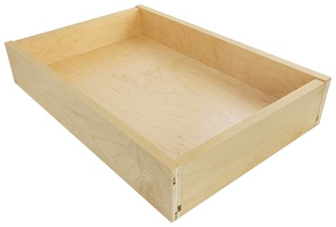 Doweled Drawer Box Uv Coated Maple Plywood Walzcraft