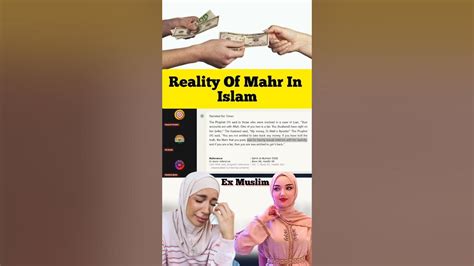 Reality Of Mahr In Islam 😐 Exmuslim Islam Nikah Facts Viral