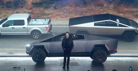 Teslas Elon Musk Hat Den Pickup „cybertruck“ Vorgestellt