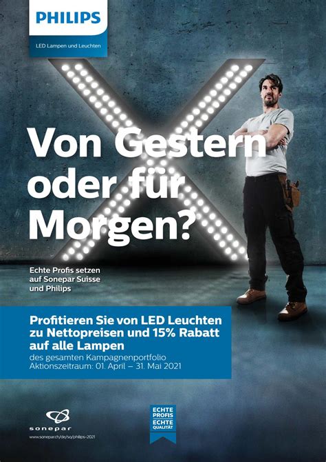 Sonepar Suisse I Philips Led Kampagne Brosch Re By Sonepar Suisse