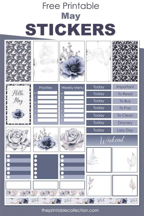 Free Printable Vintage Planner Journal Stickers Artofit