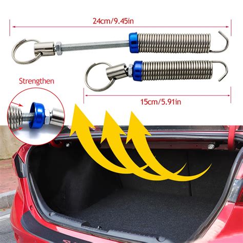 Tapa De Maletero De Coche Dispositivo De Resorte Ajustable De Metal