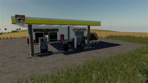 Placeable Fuel Station GamesMods Net FS19 FS17 ETS 2 Mods