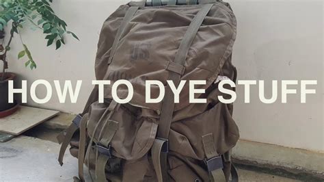 How To Dye Backpack PostureInfoHub