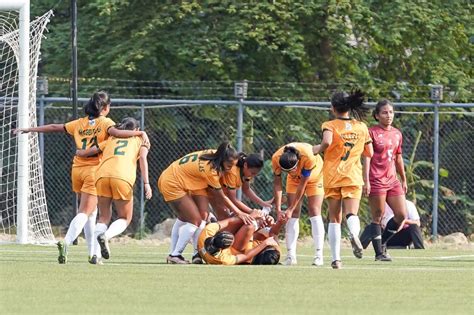 UAAP FEU Women Slip Past UP Behind Altiche Goal ABS CBN News