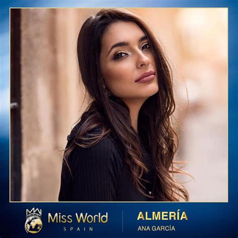 Ana García appointed Miss World Almeria 2020 for Miss World Spain 2020