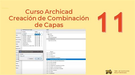 Archicad CURSO 2022 FAUV Combinaciones De Capas YouTube