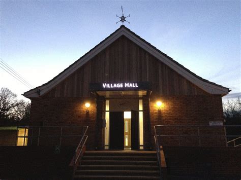 Hall At Night Rowney Green Village