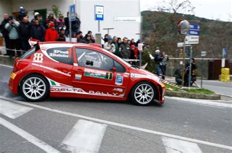 Coppa Liburna Rally Asfalto Successo Per Batistini Pinelli Peugeot