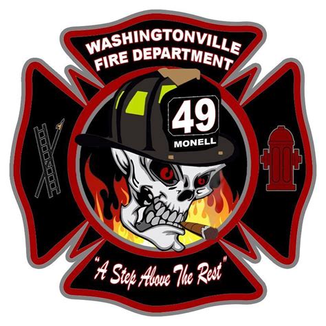 Washingtonville Fire Dept Station 49 Fire Dept Logo Fire Department Tattoos Fire Department