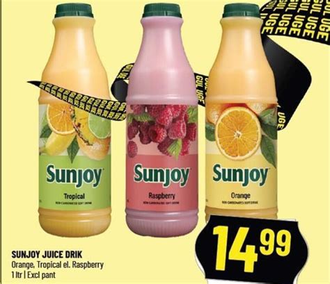 SUNJOY JUICE DRIK tilbud hos Løvbjerg