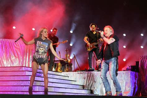 How Carrie Underwood and Axl Rose Became Friends