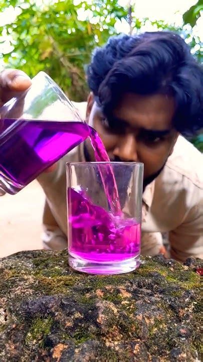 🎨 Colour Disappearing Experiment 🎨 Potassium Permanganate Vs Hydrogen Peroxide Experiment