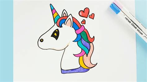 cartoon unicorn drawing images - Hal Stamm