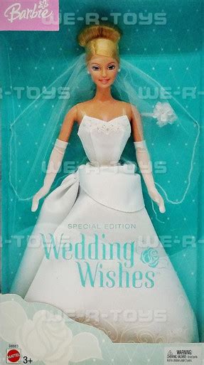 Barbie Wedding Wishes Special Edition Doll 2003 Mattel B8883 We R Toys