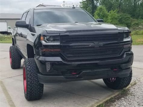 2017 Chevrolet Silverado 1500 With 22x12 44 Axe Offroad Ax6 2 And 35