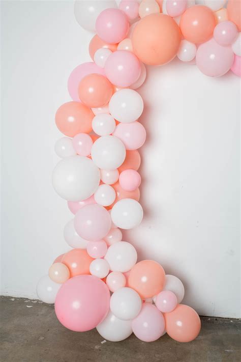 Pink Balloon Garland Kit Valentines Day Party Galentines Etsy