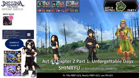 DFFOO GL Act 4 Chapter 2 Part 1 SHINRYU Tifa Smash SHINRYU In 1 FR