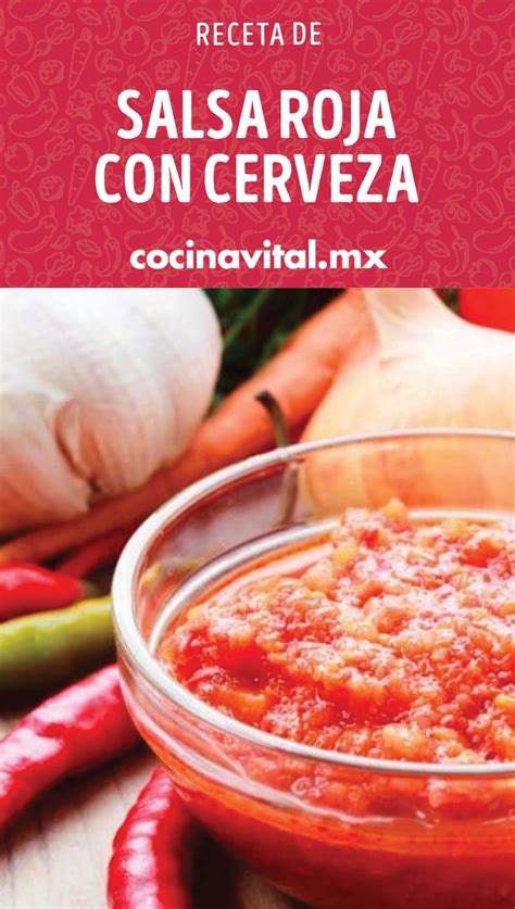 Salsa roja con cerveza Cocina Vital Recetas fáciles Receta