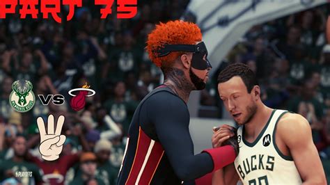 NBA 2K23 My Career PS5 Gameplay Part 75 Round 2 Game 3 Vs The Bucks